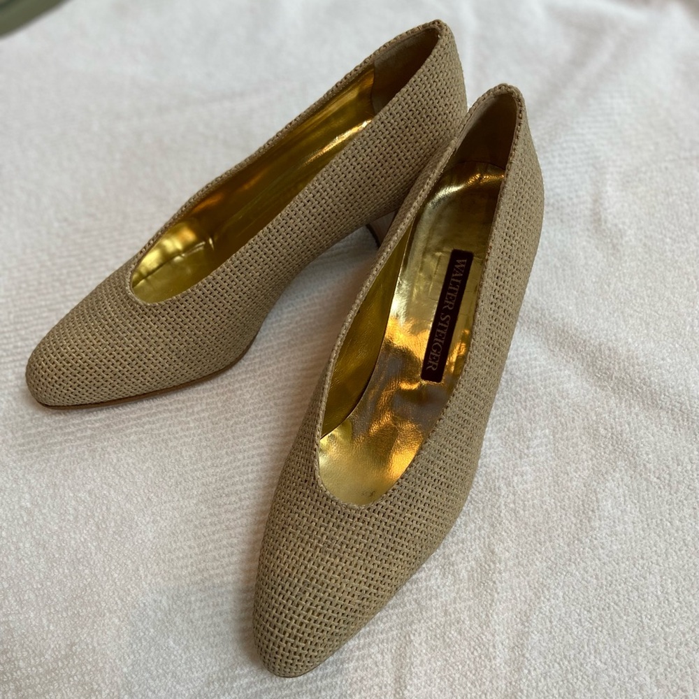 Walter Steiger handmade in Italy pump